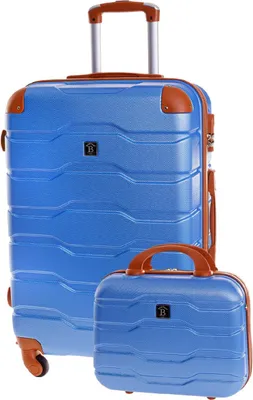 Produktbild von BERTOO Firenze Reisekoffer - blau Set 2in1