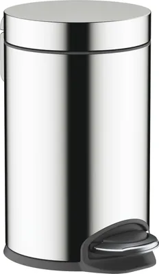 Zdjęcie produktu dla Hansgrohe AddStoris - Kosz na śmieci 3 l, Soft Close, chrom 41775000