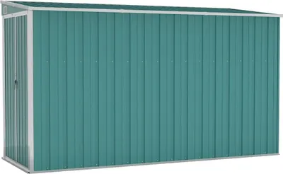 Immagine prodotto di vidaXL Capannone verde 118x288x178 cm Acciaio zincato