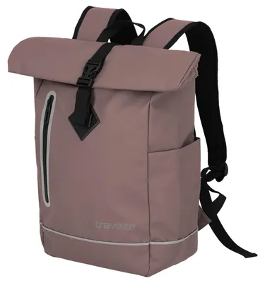 Produktbild von Travelite Rolltop Handgepäck Rucksack BASICS, 48 cm, 19 Liter, wasserfest