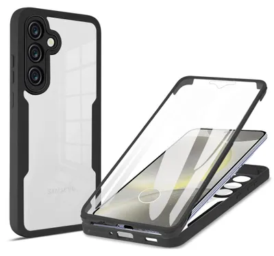 Obrázek produktu pro Techsuit – ColorVerse 360 Series ochranné pouzdro + ochrana displeje pro Samsung Galaxy S25 – černé