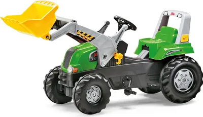 Produktbild von rolly toys Junior RT Trettraktor grün, Maße: 142x53x62 cm; 81 146 5