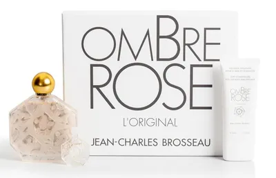 Immagine prodotto di JEAN-CHARLES BROSSEAU, Set "Ombre Rose": Eau de Toilette spray / Gel doccia / Miniatura. Nuovo / Con confezione originale