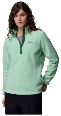 Zdjęcie produktu dla Bluza Columbia Forro polar Columbia Benton Springs Half Zip Snap Pull Over II verde claro mujer dla Damskie