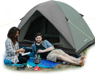 Produktbild von Famanu Campingtent ultraleicht für 2 Personen - wasserdicht, schnelle Aufbautechnologie