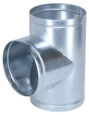 Produktbild von Lüftungsrohr T-Stück 90° Ø 125 mm