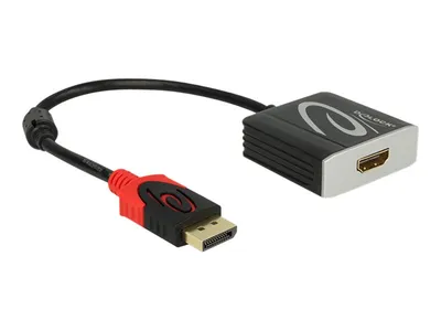 Image de DELOCK Adaptateur Displayport DP -> HDMI mâle/femelle 4K Actif