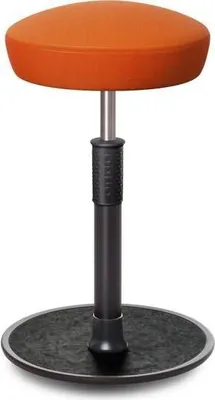 Produktbild von Sitz- Stehhocker Free Tall Hutsitz kvadrat Remix Orange schwarz /schwarz.