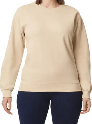 Immagine prodotto di Gildan SF000 | Softstyle® Midweight Fleece Adult Crewneck Sweatshirt Unise - Farbe: Sand - Größe: 4XL
