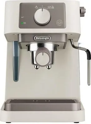 Obrázek produktu pro Espresso stroj DELONGHI Stilosa EC235.CR, samostatná pumpa, nerezový bojler, kompatibilní s ESE, parní tryska, krémová povrchová úprava