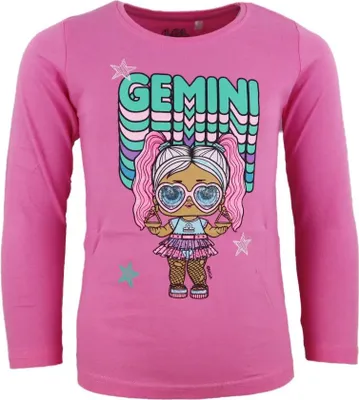 Produktbild von LOL Surprise Gemini Kinder langarm T-Shirt – Rosa / 116
