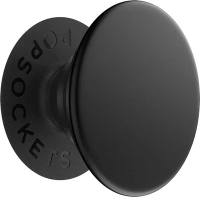 Produktbild von PopSockets 800470, Griffigkeit, Schwarz, Jede Marke, Kein Muster, 39,7 mm, 39,7 mm