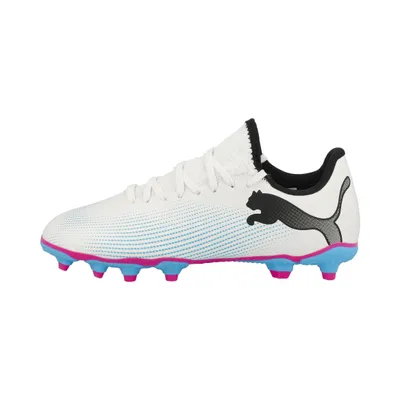 Produktbild von Puma Future 7 Play FG/AG Junior Football Boots - Blue/White - 3