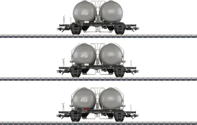 Obrázok produktu pre Märklin 46632 H0 3er-Kugelsilo-Set der NS