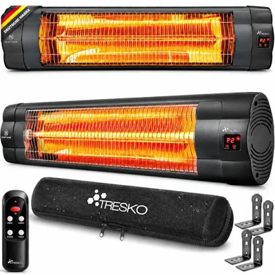 Obrázok produktu pre Infračervený vyhrievací panel na stenu – 2500 W, antracitová farba
