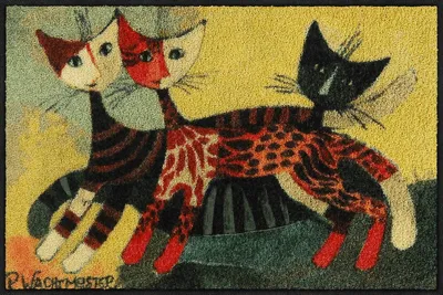 Produktbild von Salonloewe THREE SISTERS Fußmatte Wachtmeister Lifestyle 50 x 75 cm