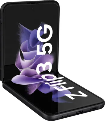Produktbild von Samsung Galaxy Z Flip3 5G - 256GB - SM-F711B - Phantom Black - NEU