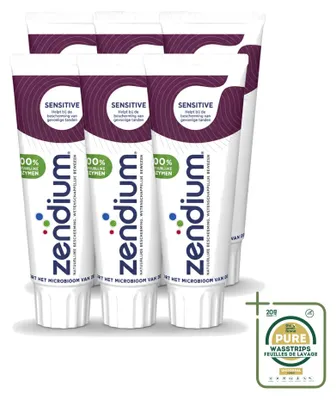 Obrázok produktu pre 6 x Zubná pasta Zendium Sensitive s prírodnými enzýmami - 75 ml - balenie s 6 kusmi