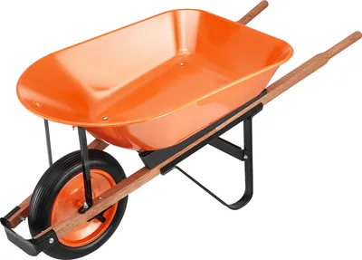 Zdjęcie produktu dla SucceBuy Wózek taczkowy, 5 Cu. Wózek ogrodowy z metalowym uchwytem i 16-calowymi szerokimi kołami gąsienicowymi, łatwy do załadunku wózek ogrodowy i wózek do trawnika w gospodarstwie rolnym