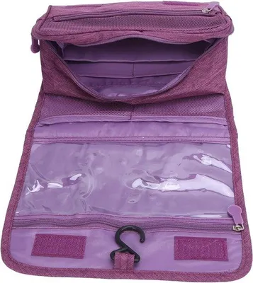 Immagine prodotto di Organizer da viaggio Toilettas: beauty case con cordoncino e rivestimento in velluto