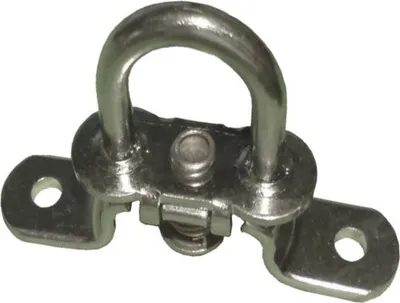 Produktbild von 50 Stück - Drehverschluss für Ovalösen - verzinkt - 42x22mm