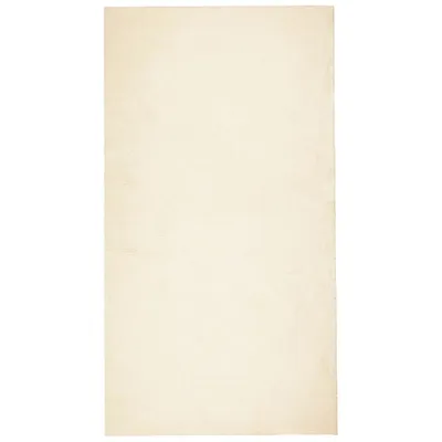 Image de Tapis HUARTE à poils courts doux et lavable crème 60x110 cm