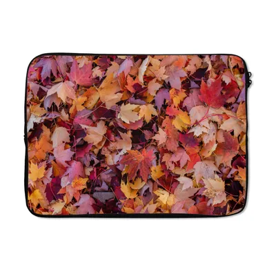 Produktbild von MuchoWow® Laptop Hülle 14 ZollHerbstblätter Laptoptasche - Laptoptasche - Stoßsicher - Schutzhaube