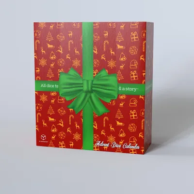 Productafbeelding van Adventskalender in de vorm van blokjes, exclusieve editie