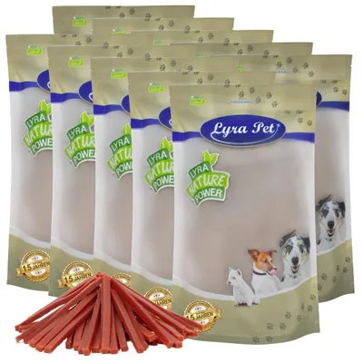 Produktbild von 10 kg Lyra Pet® Entenbruststreifen
