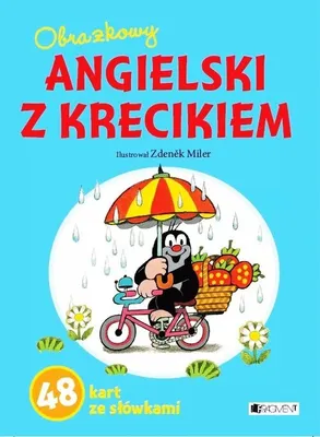 Produktbild von Obrazkowy angielski z krecikiem niebieski