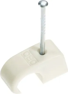 Produktbild von OBO Haft-Clip 10-14 mm L40 grau 100 Stück 2228858L40GR