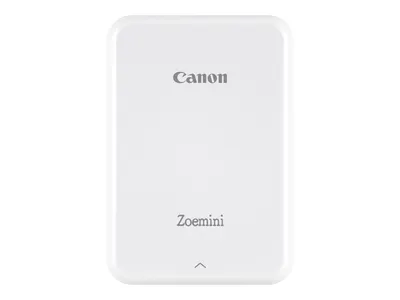 Produktbild von Canon Zoemini mobiler Fotodrucker, Weiß, ZINK (Zero ink), 314 x 400 DPI, 2" x 3" (5x7.6 cm), Bluetooth, Weiß