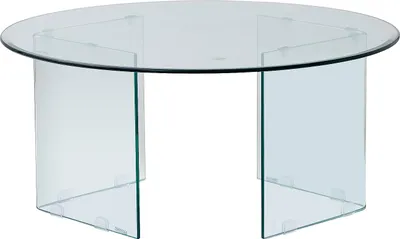 Produktbild von Couchtisch aus gehärtetem Glas - ADAMO