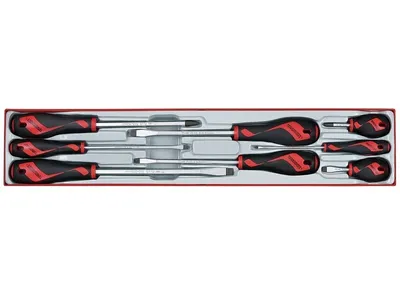 Image de Tengtools 174500108 Set De Tournevis Standard Et Courts Ttx918N