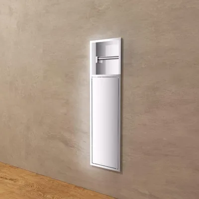 Produktbild von WC-Modul unterputz EGEAN gebürstetes chrom
