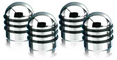 Produktbild von FOLIATEC AIRCAPS Ventilkappen Aluminium Auto Ventildeckel Ventilabdeckung Reifen