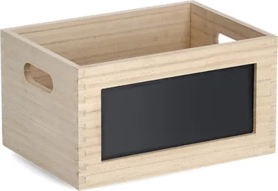 Produktbild von Allzweckkiste mit Tafel Holz ZELLER Present