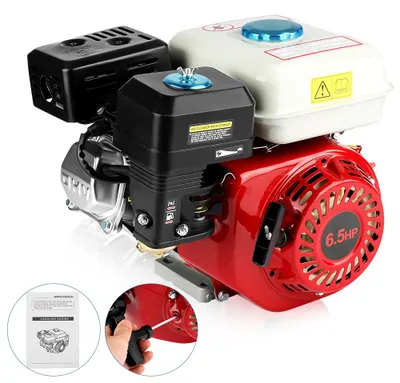 Obrázek produktu pro 4-taktní benzínový motor 168F OHV s výkonem 6,5HP s tahovým startem