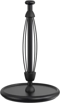 Produktbild von PolkaHome® Küchenrollenhalter Standfuß Edelstahl Einhand-Ratschensystem für Küchenrolle