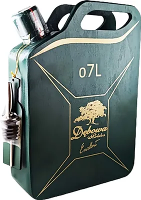 Produktbild von Vodka Debowa Polska Excellent Kanister 0,7L polnischer Wodka Geschenkideen