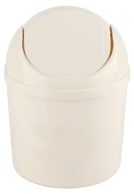Image de Omgoods - Petite poubelle compacte pour bureau avec couvercle