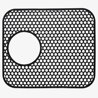 Imagen del producto de Alfombrilla de silicona para escurrir, rectangular, de 34 x 29 cm, para la cocina