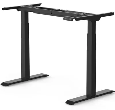 Image de Table à hauteur réglable E7B-EUV8, sans plateau, noire -