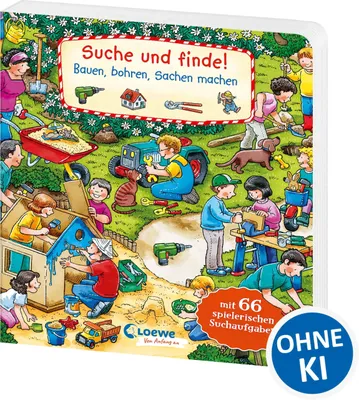 Image de Suche und finde! Bauen, bohren, Sachen machen: Wimmelbuch ab 2 Jahren mit 66 spannenden Suchaufgaben zum Entdecken
