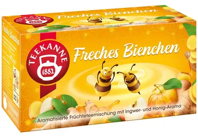 Produktbild von Teekanne Freches Bienchen 18er