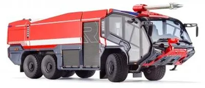 Produktbild von Wiking 043047 - 1/43 Feuerwehr - Rosenbauer FLF Panther electric 6x6 - Neu