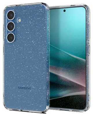 Productafbeelding van Spigen Liquid Crystal Glitter, hoesje, Samsung, Galaxy S25, 15,8 cm (6,2 inch), transparant