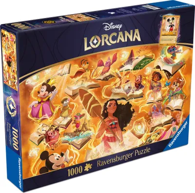 Zdjęcie produktu dla Ravensburger Pz Lorcana Glimmers of the Realm 1000 Te