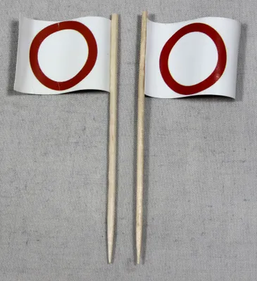 Produktbild von Party-Picker Flagge Tempo Durchfahrt verboten Verkehrsschild Papierfähnchen in Spitzenqualität 25 St