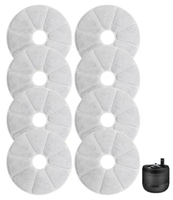Katzenbrunnenfilter 8er-Pack, Aktivkohle, Ersatz für PAW3210/02